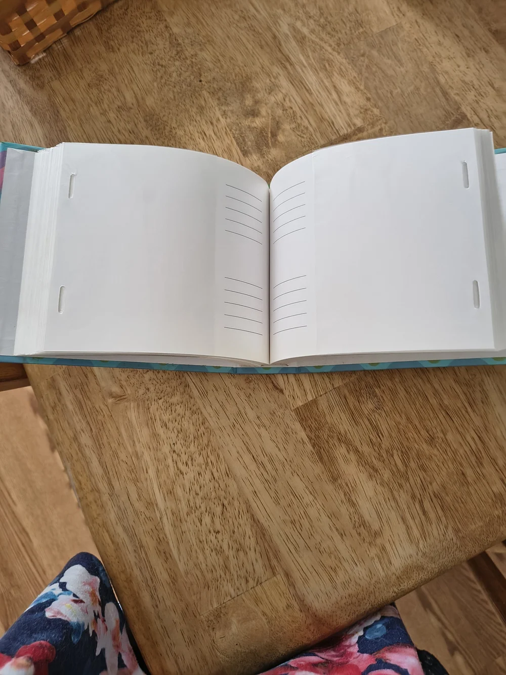 Bright Pink & Teal Geometric Photo Album - Unbranded